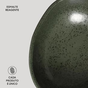 Conjunto de Cumbucas Oval Porto Brasil Orgânico Greenery 265ml - 6 Peças - 3