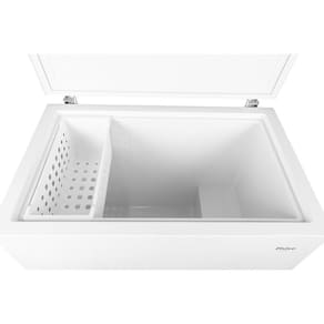 Freezer Horizontal Philco PFH260B Pés com Rodízio, 1 Porta, R600a e Degelo Manual Branco - 253 litros