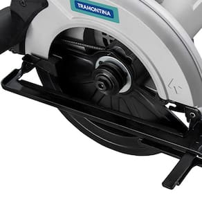 Serra Circular Tramontina Cinza com 5500 RPM - 1400W - SERRA CIRCULAR 1400 W 7.1/4 TRAMONTINA 127V - 1