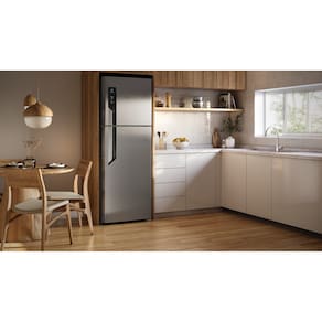Geladeira Electrolux Frost Free TF71S Duplex Efficient com AutoSense Inox Look - 480 litros
