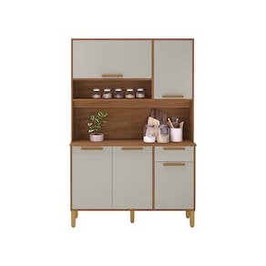 Cozinha Compacta Indekes Madri com 5 Portas e 1 Gaveta - 120cm de largura