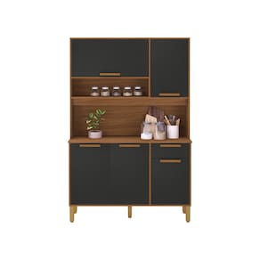 Cozinha Compacta Indekes Madri com 5 Portas e 1 Gaveta - 120cm de largura