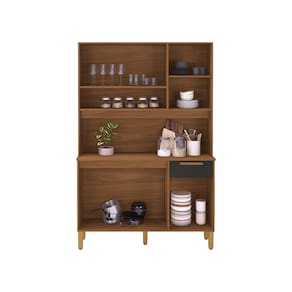 Cozinha Compacta Indekes Madri com 5 Portas e 1 Gaveta - 120cm de largura