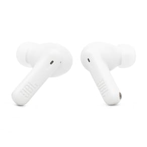 Fone de Ouvido JBL Wave Beam Buds 2 Pure Bass Bluetooth com Cancelamento de Ruído e Smart Ambient - Branco