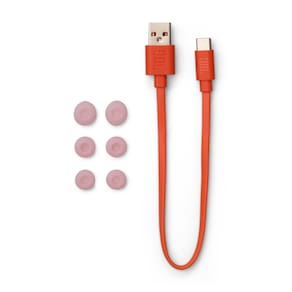 Fone de Ouvido JBL Wave Beam Buds 2 Pure Bass Bluetooth com Cancelamento de Ruído e Smart Ambient - Rosa