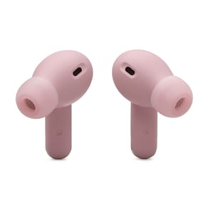 Fone de Ouvido JBL Wave Beam Buds 2 Pure Bass Bluetooth com Cancelamento de Ruído e Smart Ambient - Rosa