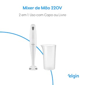 Mixer Elgin Mix10 com Copo 200W - Branco