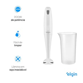 Mixer Elgin Mix10 com Copo 200W - Branco