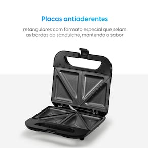 Sanduicheira Elgin SAN40 Brunch Time 800W – Preta