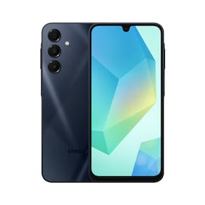 Smartphone Samsung Galaxy A16 5G Azul Escuro, Processador Exynos 1330, 128GB, 4GB RAM, Câmera Tripla até 50MP, NFC, Knox Vault e Tela 6,7"