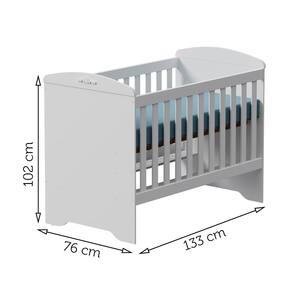 Berço Mini Cama Carolina Baby Eloa 3 em 1 com Suporte para Mosquiteiro e 133cm de Largura - Branco - 3