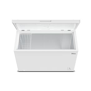 Freezer Horizontal Philco PFH300B 2 em 1 com 1 Porta, Pés com Rodízio, Gás refrigerante R600a e Degelo Manual Branco - 299 litros