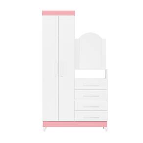 Cômoda Palumoveis New Capri com 2 Portas e 4 Gavetas – 103cm de Largura