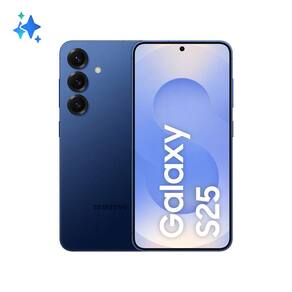 Smartphone Samsung Galaxy S25 5G Azul Marinho 128GB, Tela 6.2", 12GB RAM, AI Inteligência Artificial, IP68, Snapdragon 8 Elite e Câmera Tripla