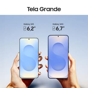 Smartphone Samsung Galaxy S25 5G Azul Marinho 128GB, Tela 6.2", 12GB RAM, AI Inteligência Artificial, IP68, Snapdragon 8 Elite e Câmera Tripla