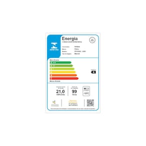 Freezer Horizontal Philco PFH105B 2 em 1 com Gás Refrigerante R600a, Pés com Rodízio e Degelo Manual Branco - 99 litros