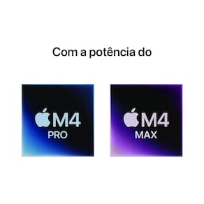 MacBook Pro Apple 14", Chip M4 Pro com CPU de 12 núcleos, GPU de 16 núcleos, Memória unificada de 24GB, SSD de 512GB MX2E3BZ/A - Prateado