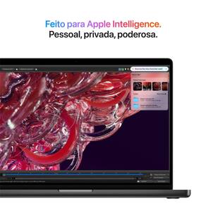 MacBook Pro Apple 14", Chip M4 Pro com CPU de 12 núcleos, GPU de 16 núcleos, Memória unificada de 24GB, SSD de 512GB MX2E3BZ/A - Prateado