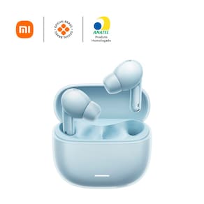 Fone de Ouvido Xiaomi Redmi Buds 6 Lite Bluetooth com Cancelamento de Ruído - Azul