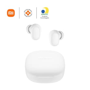 Fone de Ouvido Xiaomi Redmi Buds 6 Play Bluetooth - Branco