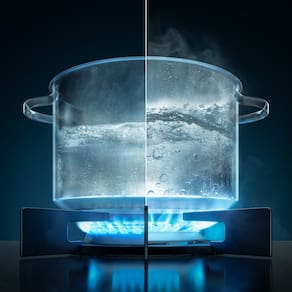 Fogão Electrolux 5 Bocas Experience FE5DP com Duplo Forno, Mesa de Vidro, PerfectCook360 e VaporBake - Preto