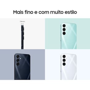 Smartphone Samsung Galaxy A16 5G Verde Claro, 256GB, 4GB RAM, Câmera de até 50MP, Tela 6.7", NFC, IP54, Bateria 5000 mAh e Processador Exynos 1330