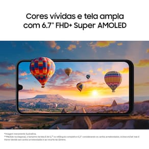 Smartphone Samsung Galaxy A16 5G Verde Claro, 256GB, 4GB RAM, Câmera de até 50MP, Tela 6.7", NFC, IP54, Bateria 5000 mAh e Processador Exynos 1330