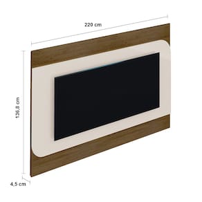 Painel Suspenso Artely Elegance com 220cm de Largura, ideal para TVs de até 86’’