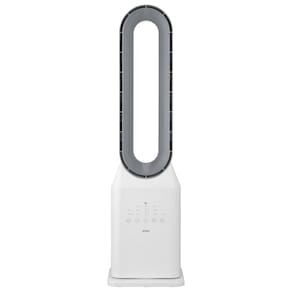 Circulador de Ar Spirit Bladeless com 3 Velocidades, Timer, Função Bom Sono e Vento Natural - Branco/Prata - 110V - 1
