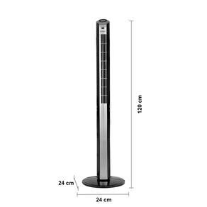 Ventilador de Torre Spirit TS1200 com 3 Velocidades, Função Oscilante e Controle Remoto – Preto