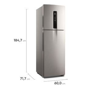 Geladeira Electrolux IF46S Frost Free Inverter Efficient com AutoSense Inox Look - 410L