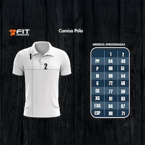 Camisa Polo Manga Curta Grupo Casas Bahia Preta com Logo Branca e Cinza - G - 1