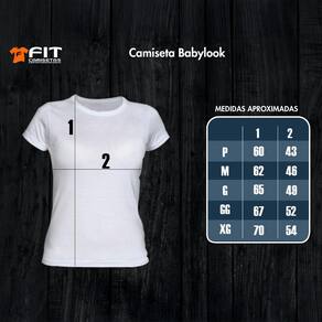 Camiseta Manga Curta Grupo Casas Bahia Preta logo Branca e Cinza - Modelo Baby Look - G - 1