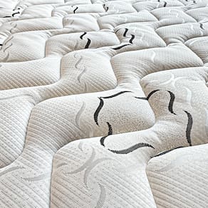 Colchão Queen Cama InBox Moderne Ortopédico com Camada Especial de Espuma D45 25x158x198cm - Branco/Grafite