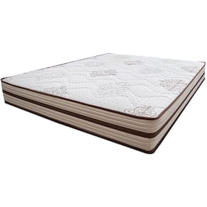 Colchão Queen Cama InBox Livity com Molas Ensacadas e Espuma D26 24x158x198cm – Bege