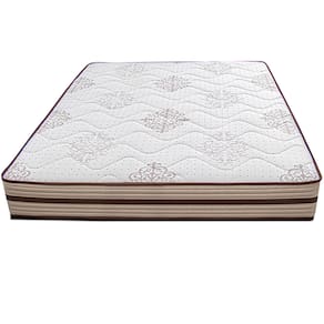 Colchão Queen Cama InBox Livity com Molas Ensacadas e Espuma D26 24x158x198cm – Bege