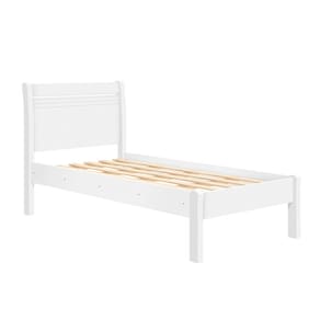 Cama de Solteiro Barreto Siena - Branco - 1