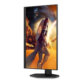 Monitor Gamer AOC 23,8" 24G4/P 180Hz com tela Widescreen IPS, Full HD, tempo de resposta de 0,5ms - Preto
