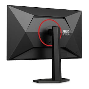 Monitor Gamer AOC 27” 27G4/P 180Hz com tela Widescreen IPS, Full HD, tempo de resposta de 0,5ms - Preto