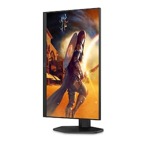 Monitor Gamer AOC 27” 27G4/P 180Hz com tela Widescreen IPS, Full HD, tempo de resposta de 0,5ms - Preto