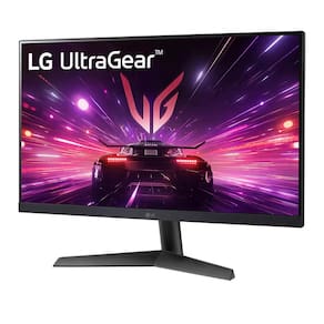 Monitor Gamer 24” LG UltraGear 24GS60F-B com Tela IPS, Full HD, 180Hz, NVIDIA G-SYNC, AMD FreeSyn, HDR10 e 1ms (GtG) - Preto