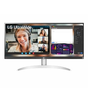 Monitor UltraWide 29" LG 29WQ600-B com Tela IPS, Full HD, 100Hz, AMD FreeSync – Branco