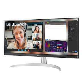 Monitor UltraWide 29" LG 29WQ600-B com Tela IPS, Full HD, 100Hz, AMD FreeSync – Branco