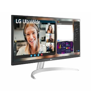 Monitor UltraWide 29" LG 29WQ600-B com Tela IPS, Full HD, 100Hz, AMD FreeSync – Branco