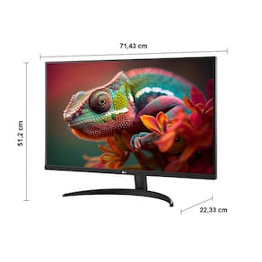 Monitor LG 32`` 32UR500-B Ultra UHD 4K, AMD Free Sync, MaxxAudio, Dynamic Action Sync, Black Stabilizer, HDR10 e HDMI - Preto