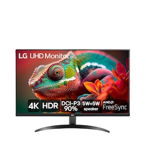 Monitor LG 32`` 32UR500-B Ultra UHD 4K, AMD Free Sync, MaxxAudio, Dynamic Action Sync, Black Stabilizer, HDR10 e HDMI - Preto