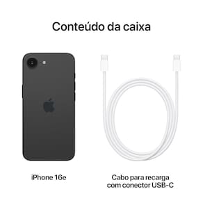 Apple iPhone 16e de 512GB - Preto