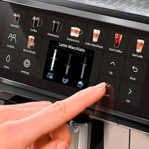 Cafeteira Espresso Philips Walita LatteGo Série 5500 EP5547 Superautomática 1400W – Preta/Cromada