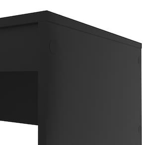 Escrivaninha Politorno Liberdade 1 Gaveta MDP Compacta Pintura UV Corrediças Metálicas - PRETO - 3