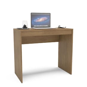 Escrivaninha Politorno Liberdade 1 Gaveta MDP Compacta Pintura UV Corrediças Metálicas - FREIJÓ - 1